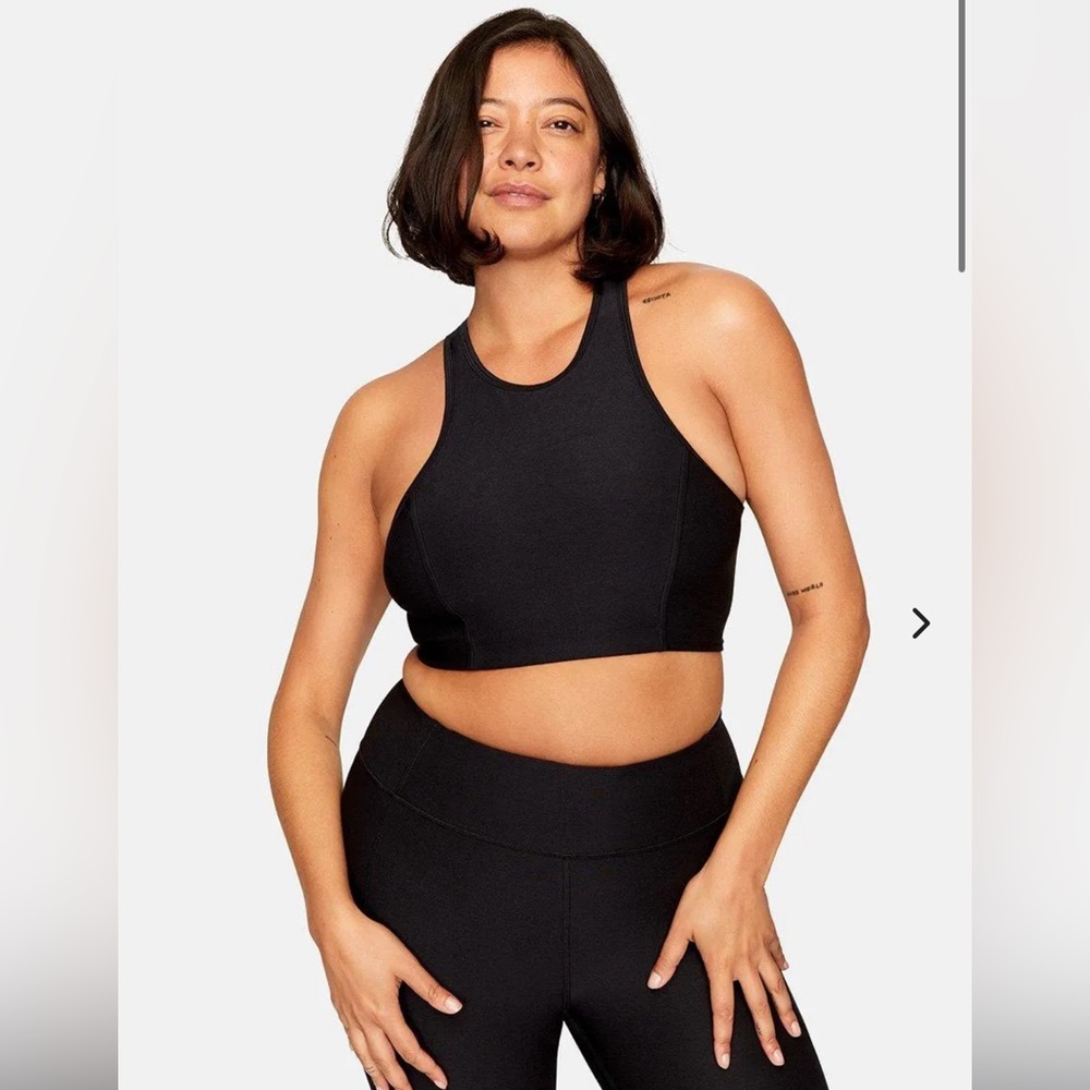 Navy Outdoor Voices Athena Crop M